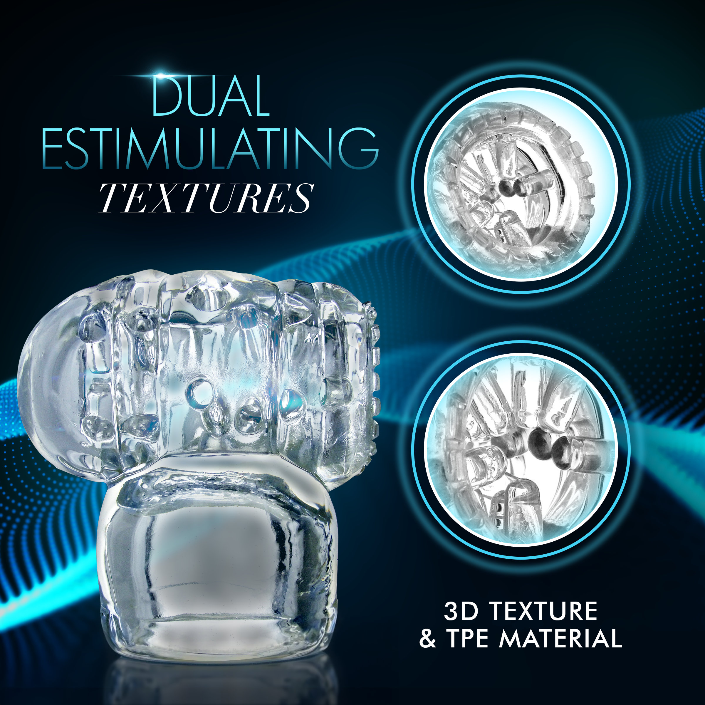 Vibra Cup Wand Attachment