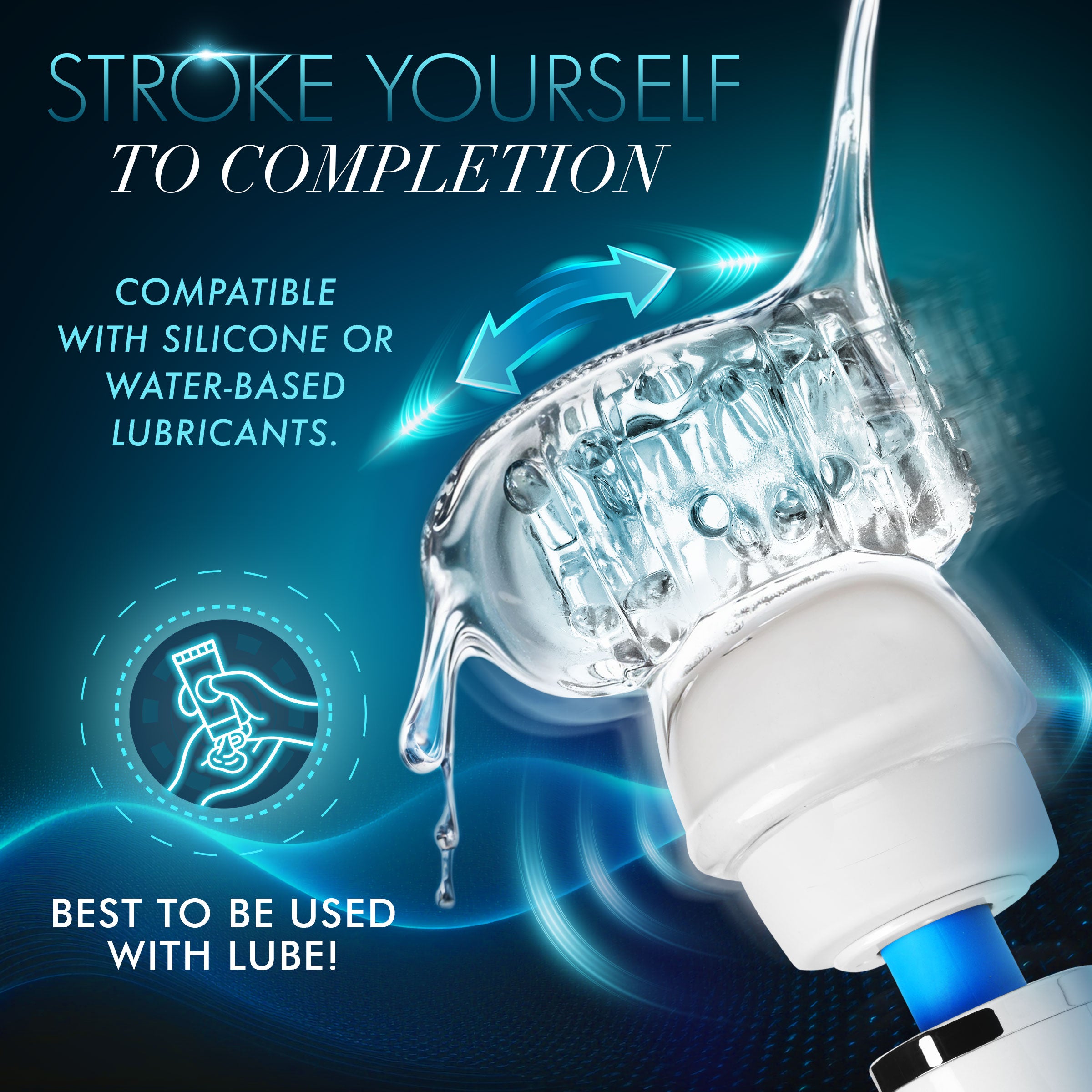 Vibra Cup Wand Attachment