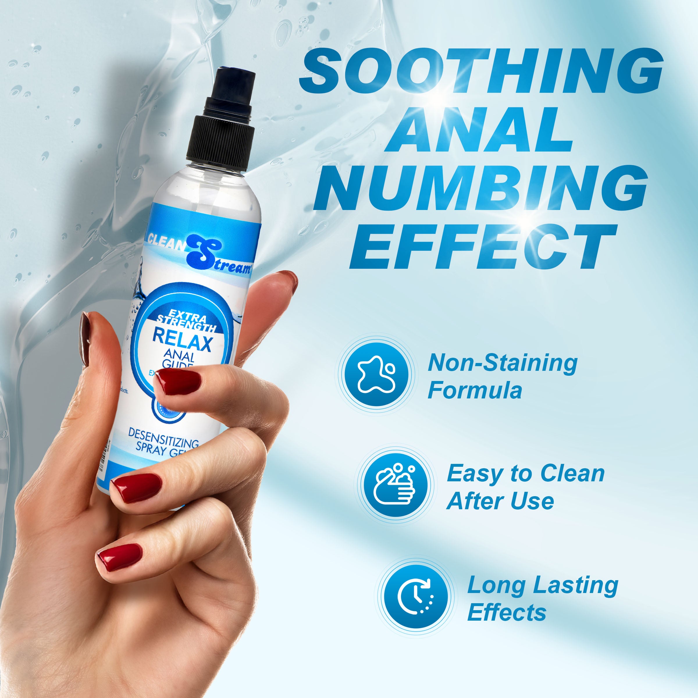 Relax Extra Strength Anal Lube - 4.4 oz