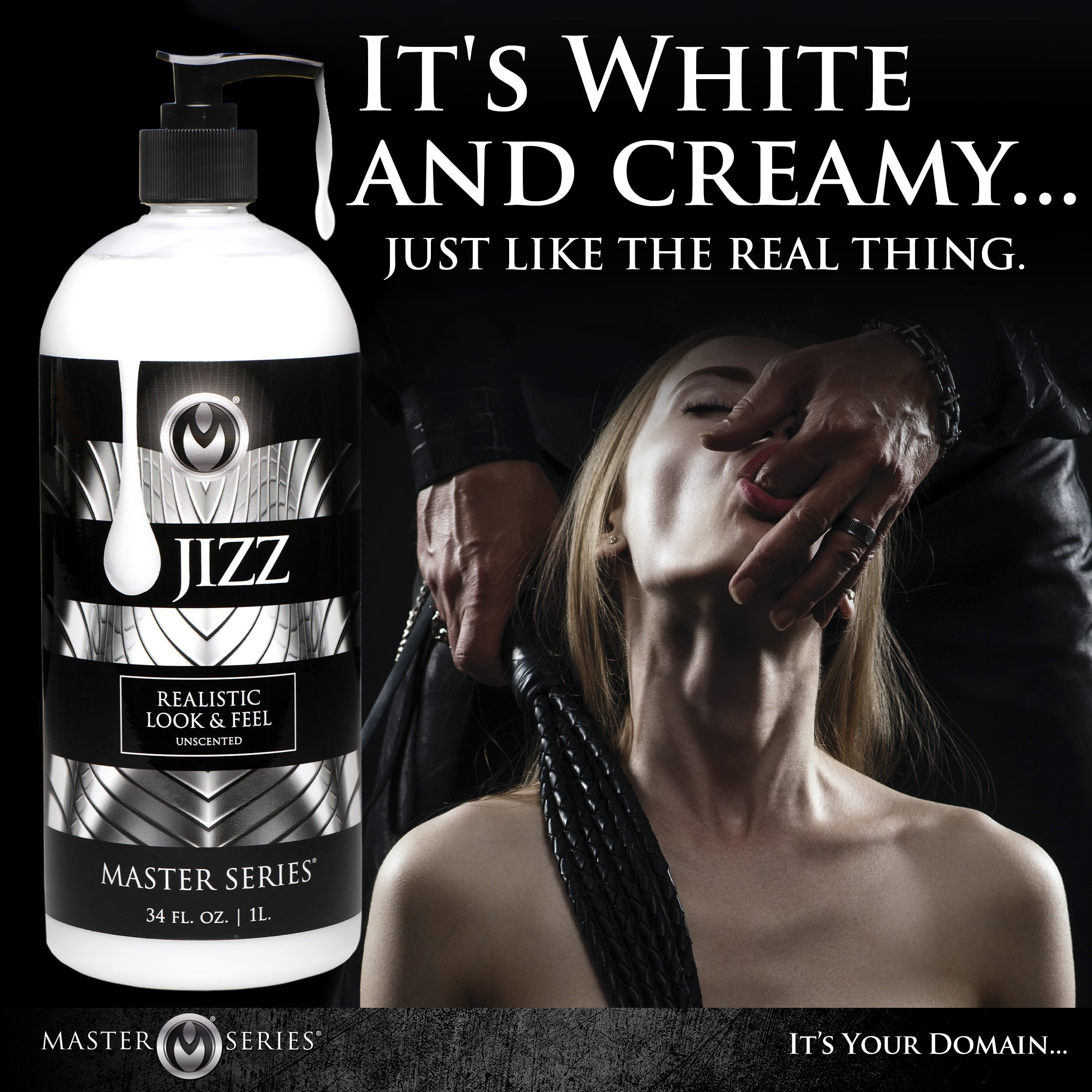 Jizz Unscented Water-Based Lube - 34oz