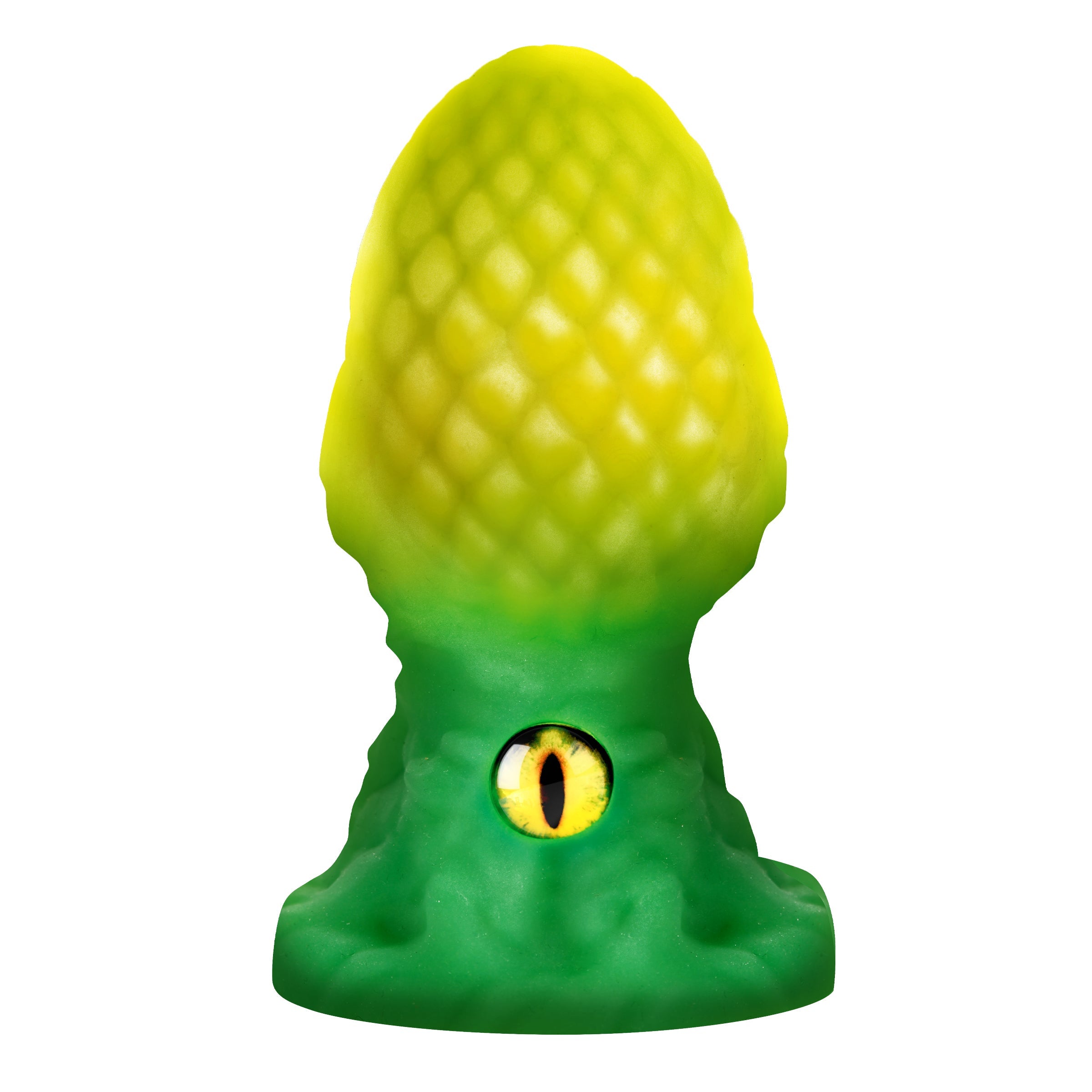 Eye of the Dragon Silicone Butt Plug - Green