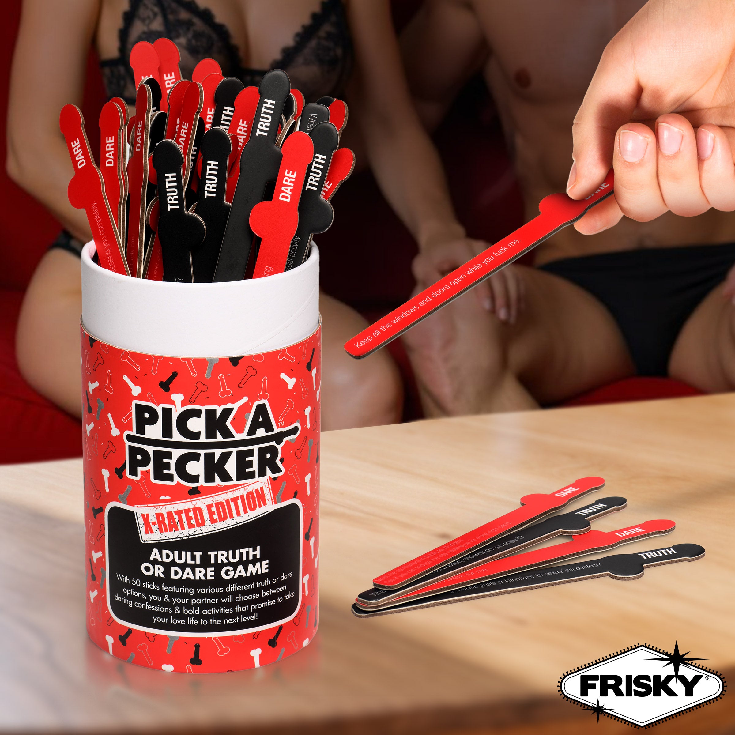 Pick A Pecker Adult Truth or Dare X-Rated Edition
