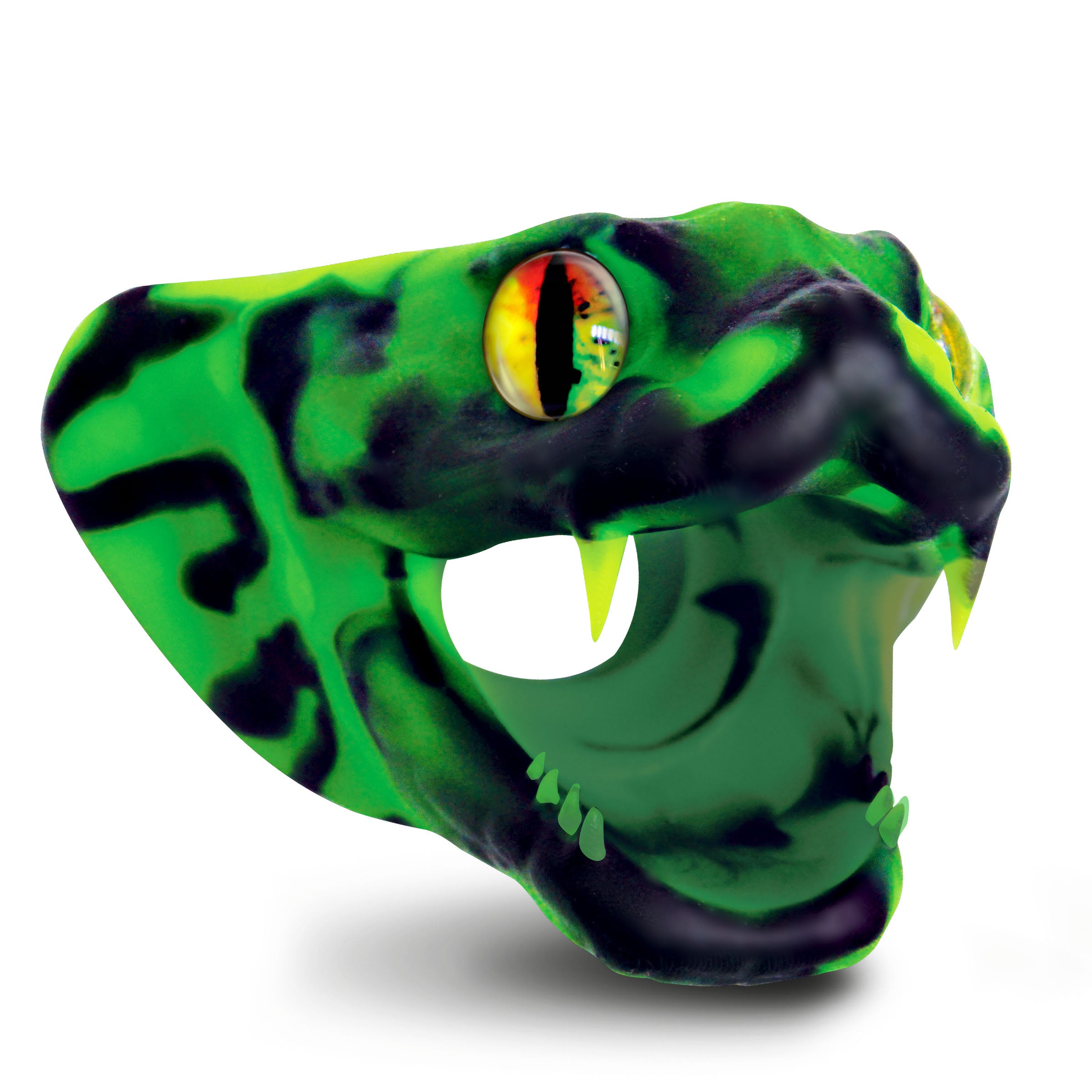 Master Cobra Silicone Cock Ring - Green