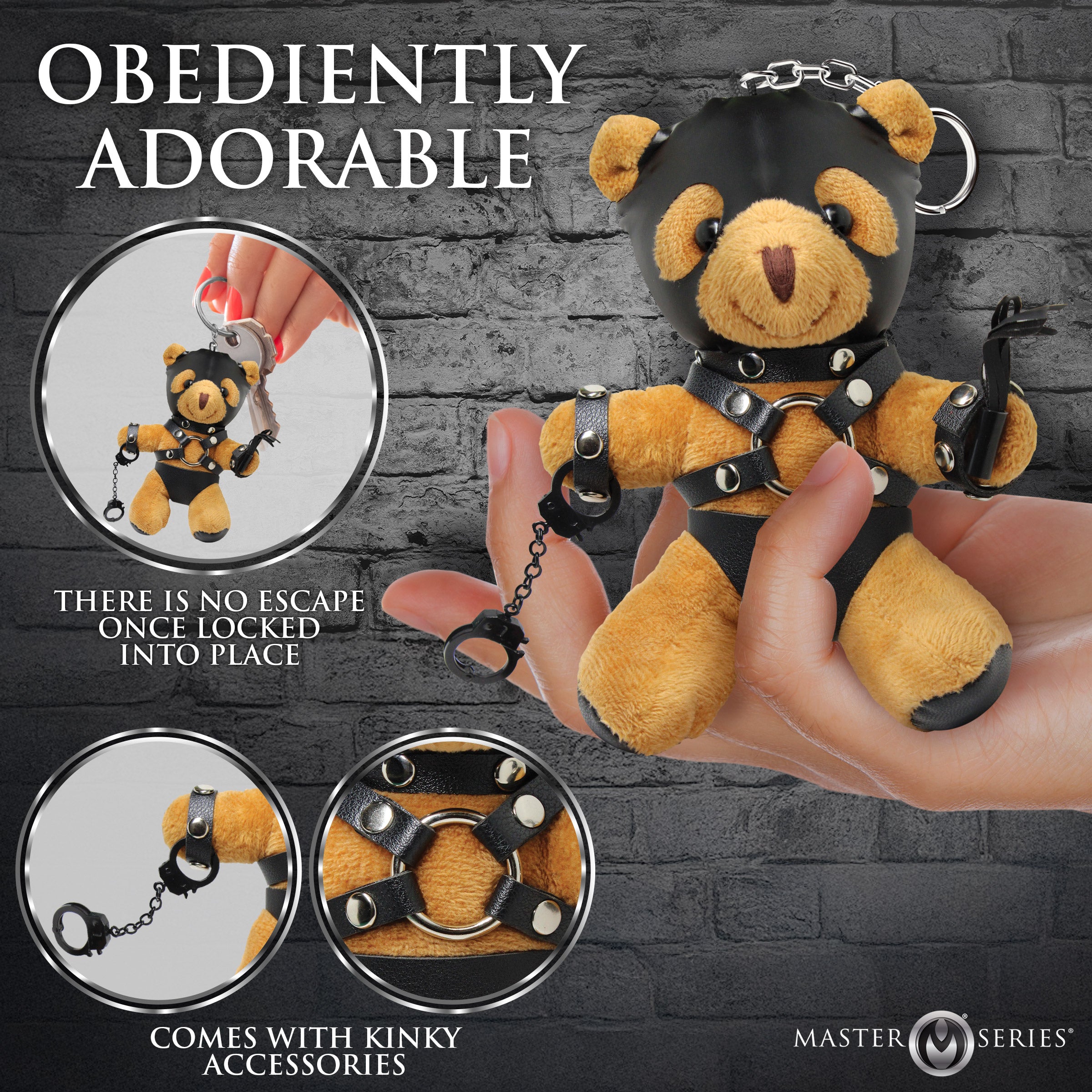 Master Bear Keychain