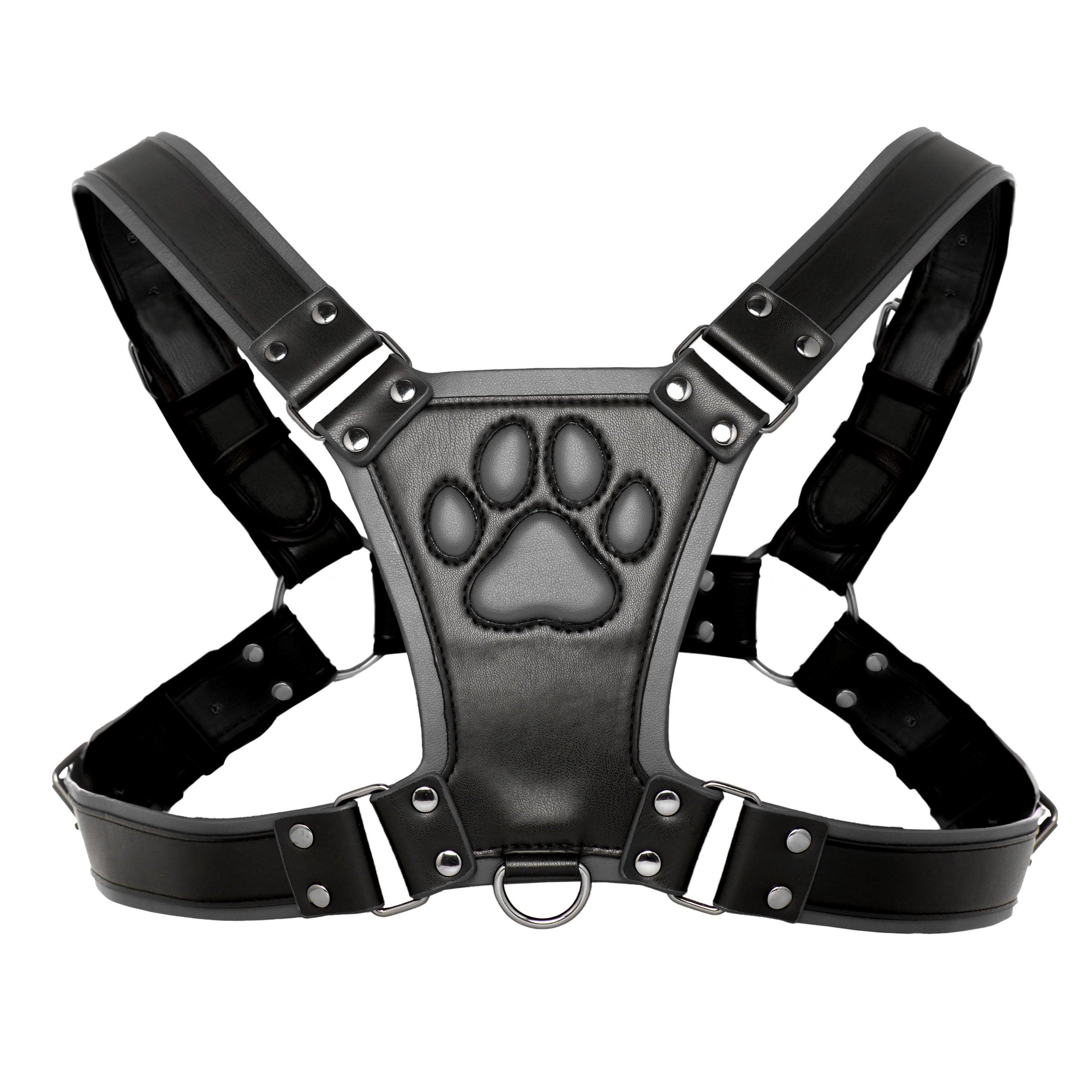 Alpha Pup Bulldog Harness - Black