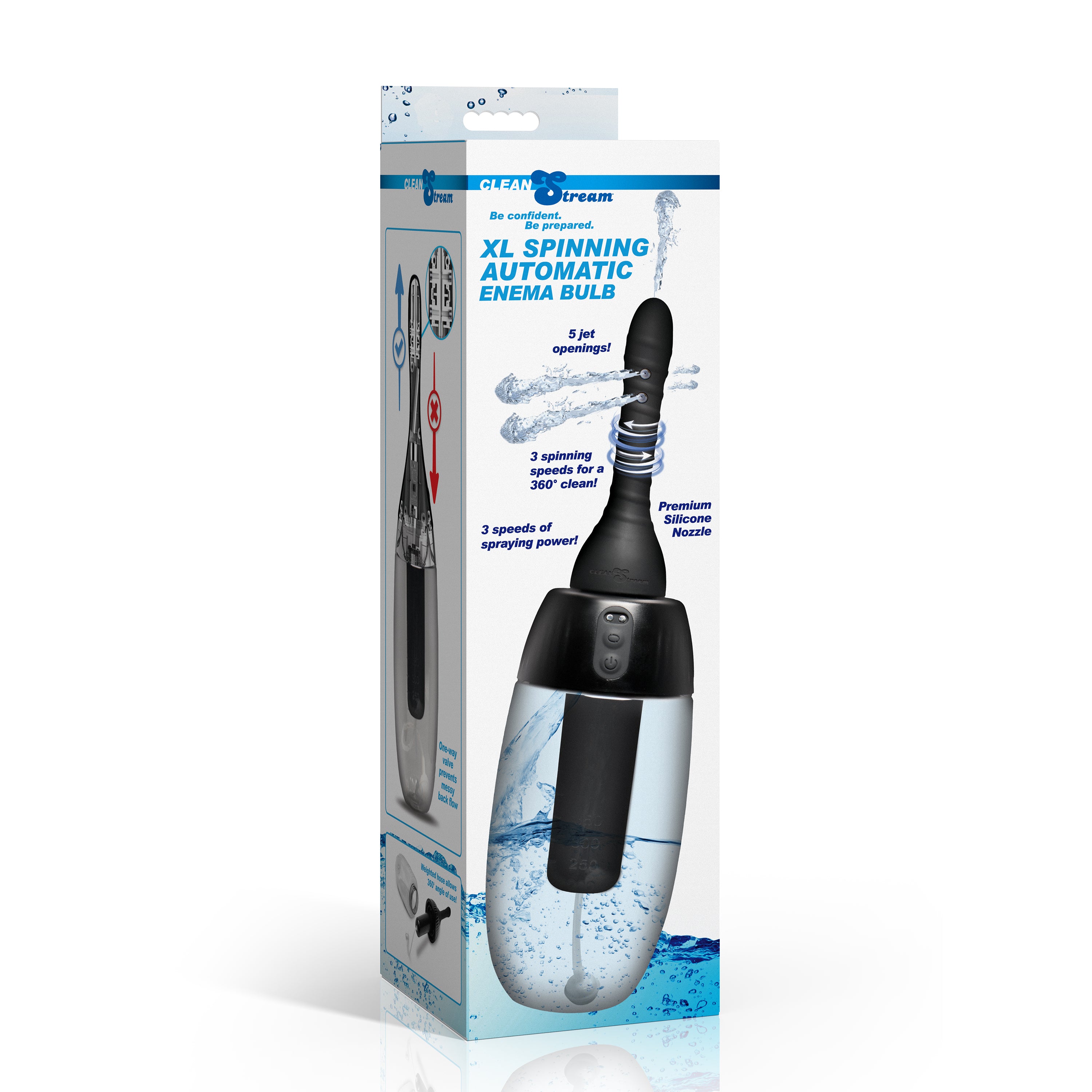 XL Spinning Automatic Enema Bulb