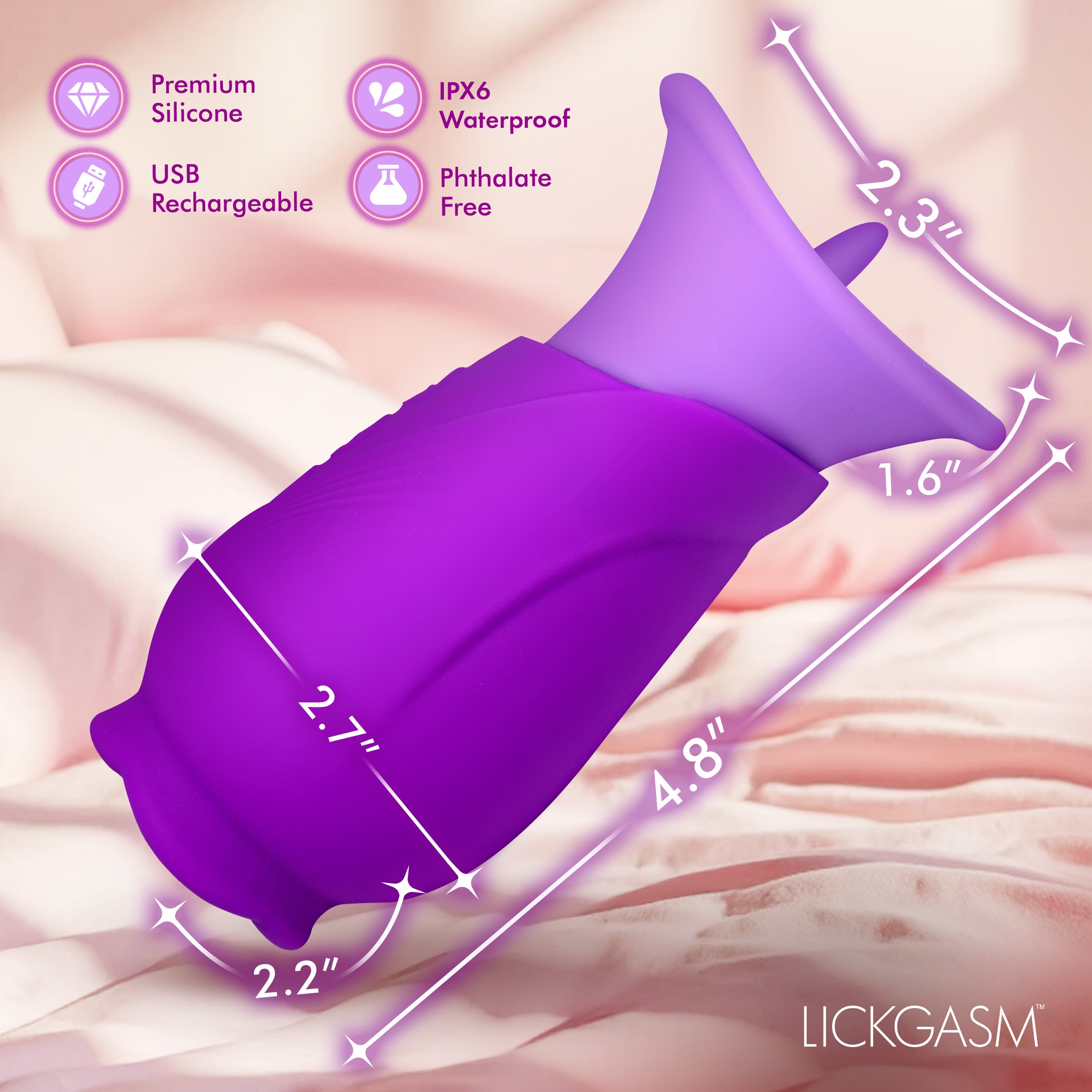 Licking Violet Sucking + Licking Vibrator