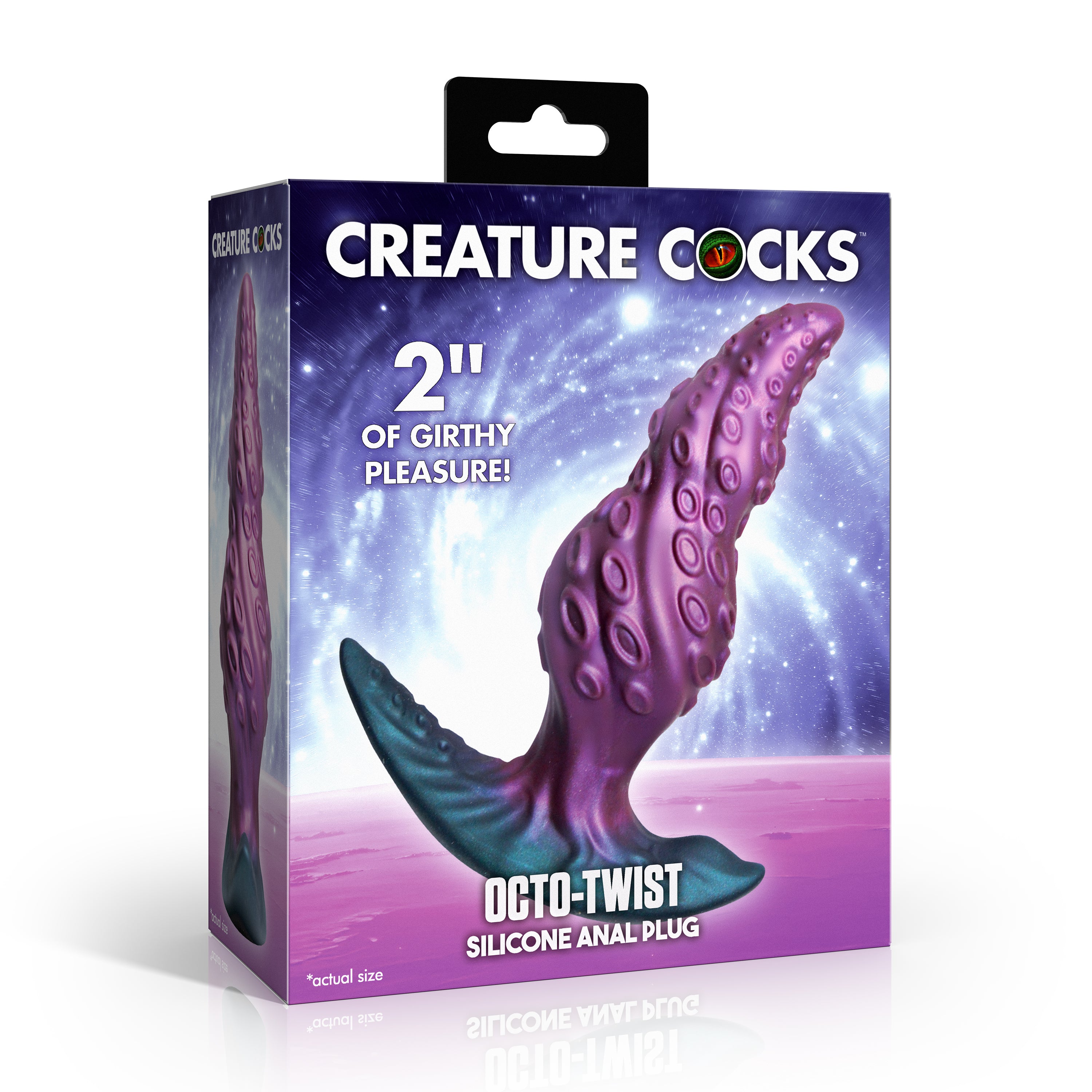 Octo-Twist Silicone Anal Plug