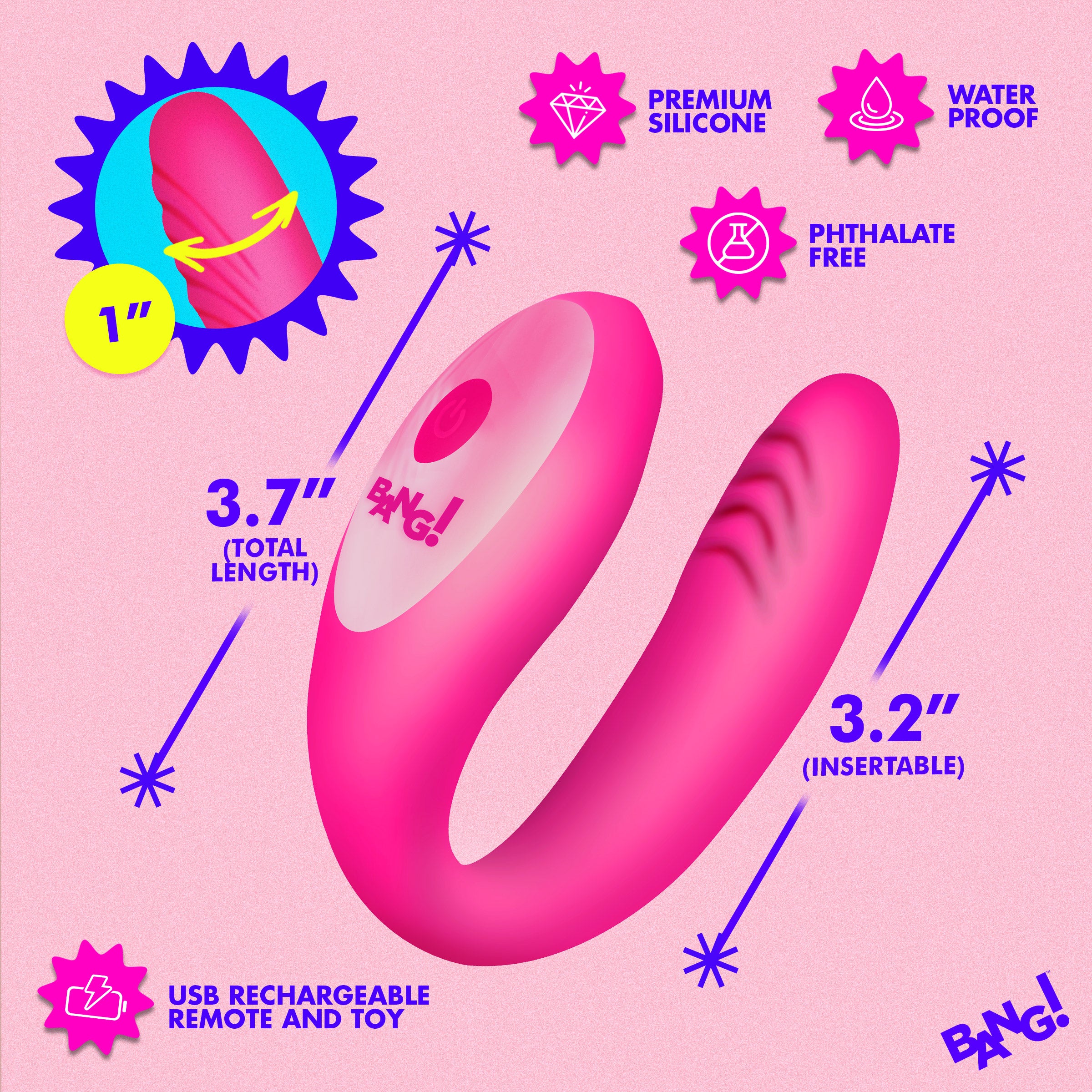 Gyrating G-Spot Vibrator - P