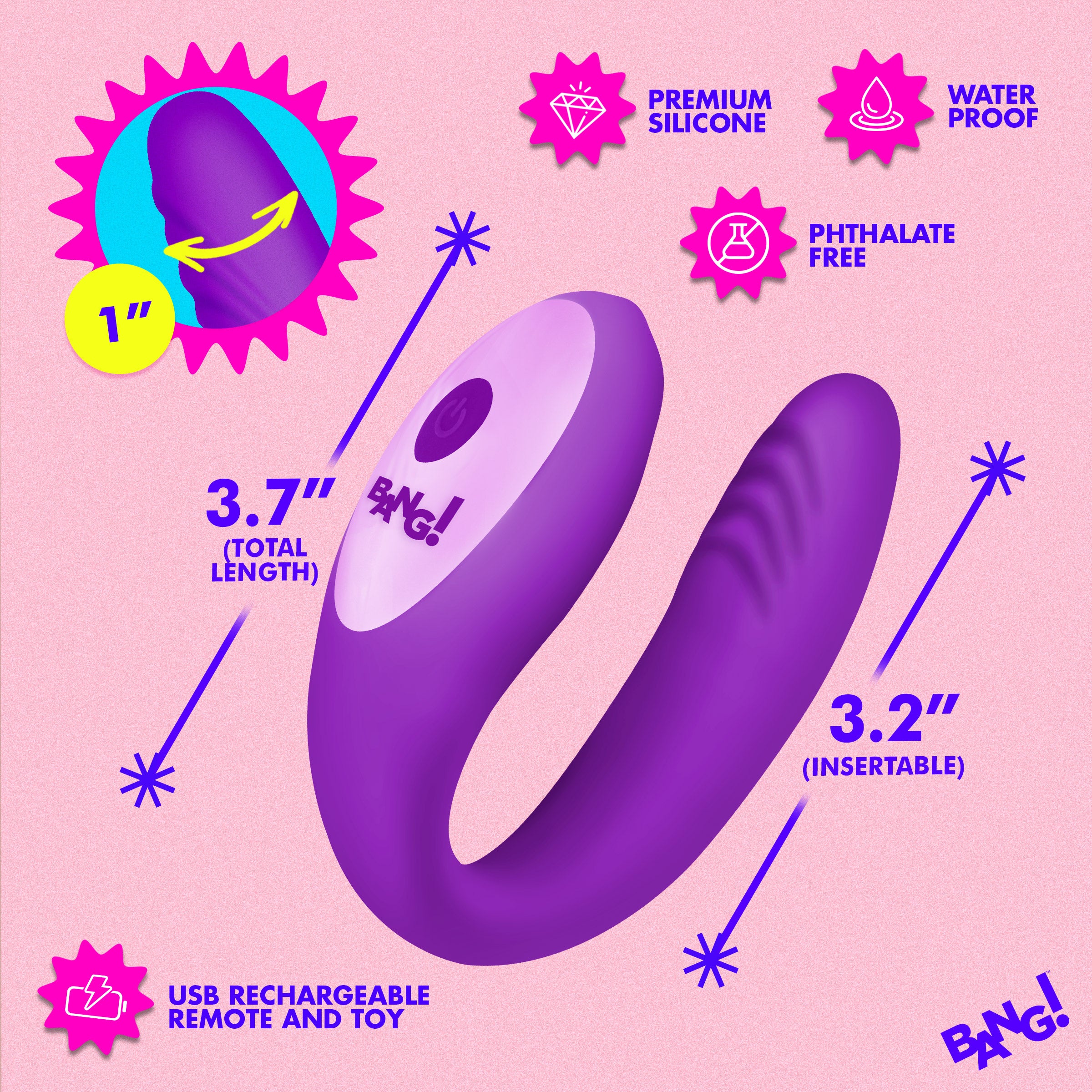 Gyrating G-Spot Vibrator - P
