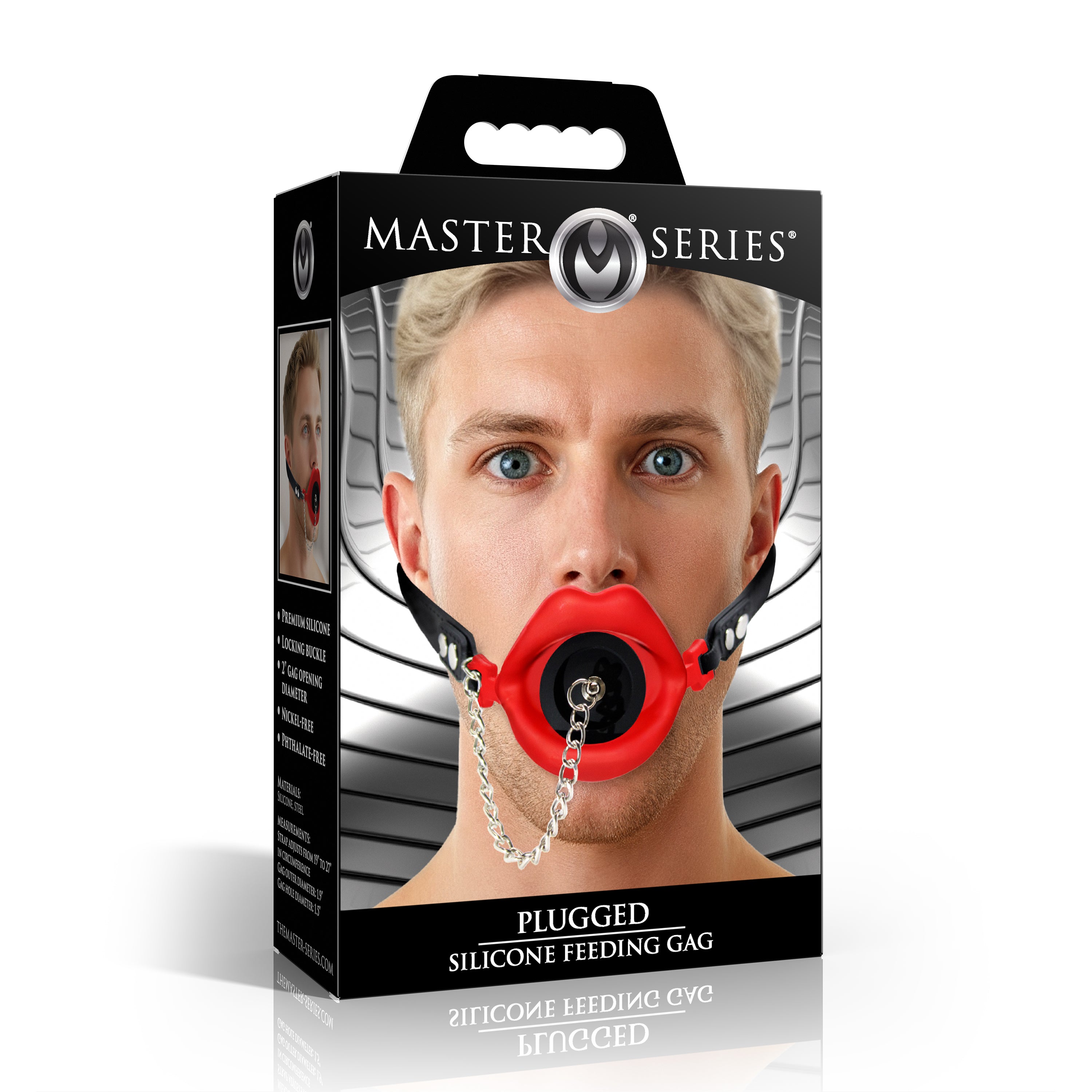 Plugged Silicone Feeding Gag