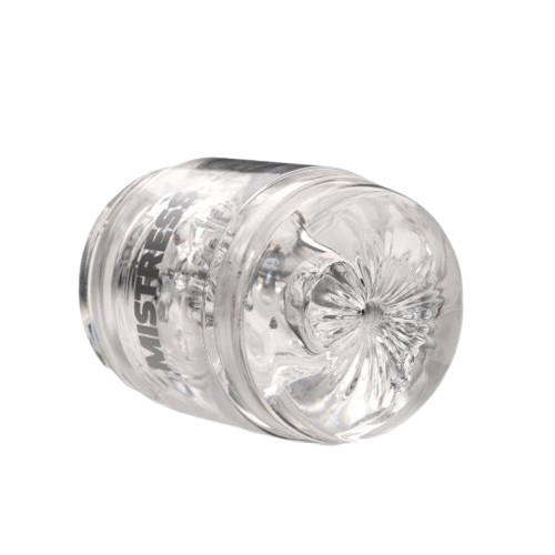 Transparent stroker showing detailed entrance design