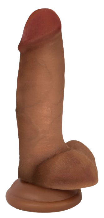 Flesh skin color Suction Cup Dildo with Balls - 7 Inch standing up sex toy numen wellness
