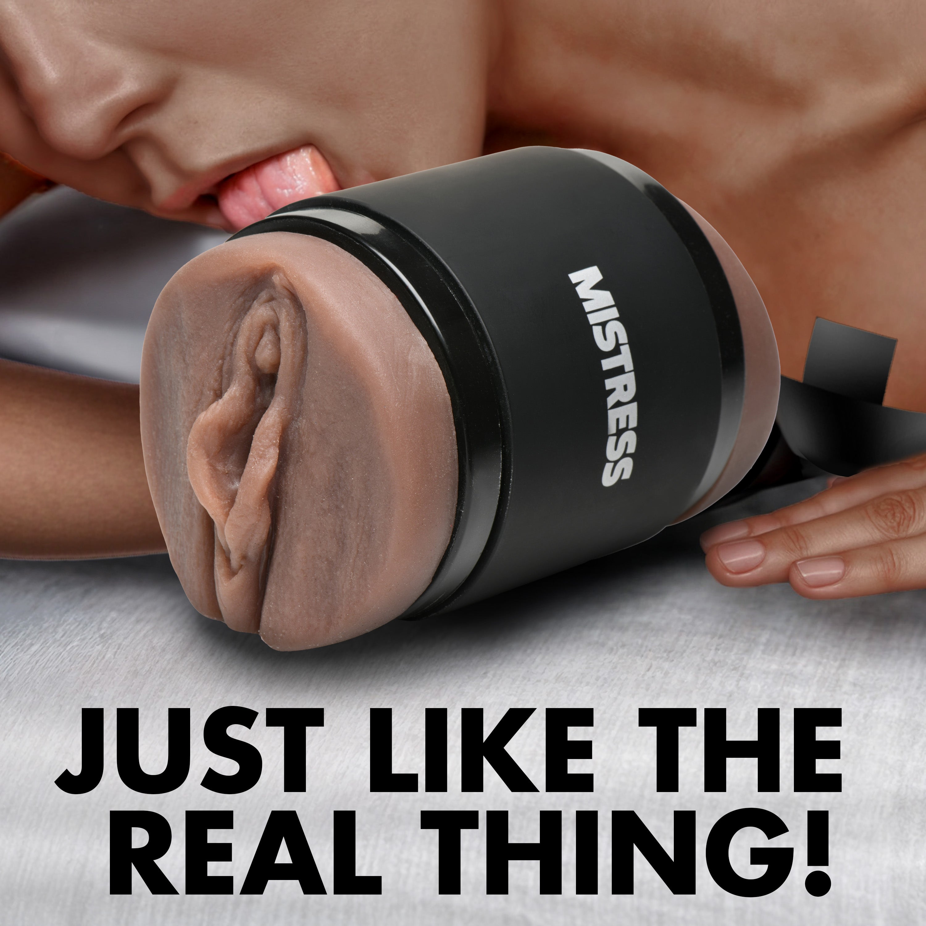 Double Shot Pussy and Ass Stroker - Dark