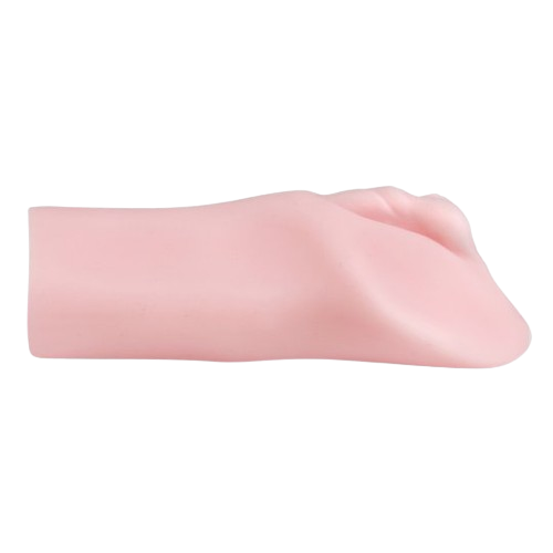 Side view of mini pocket pussy toy