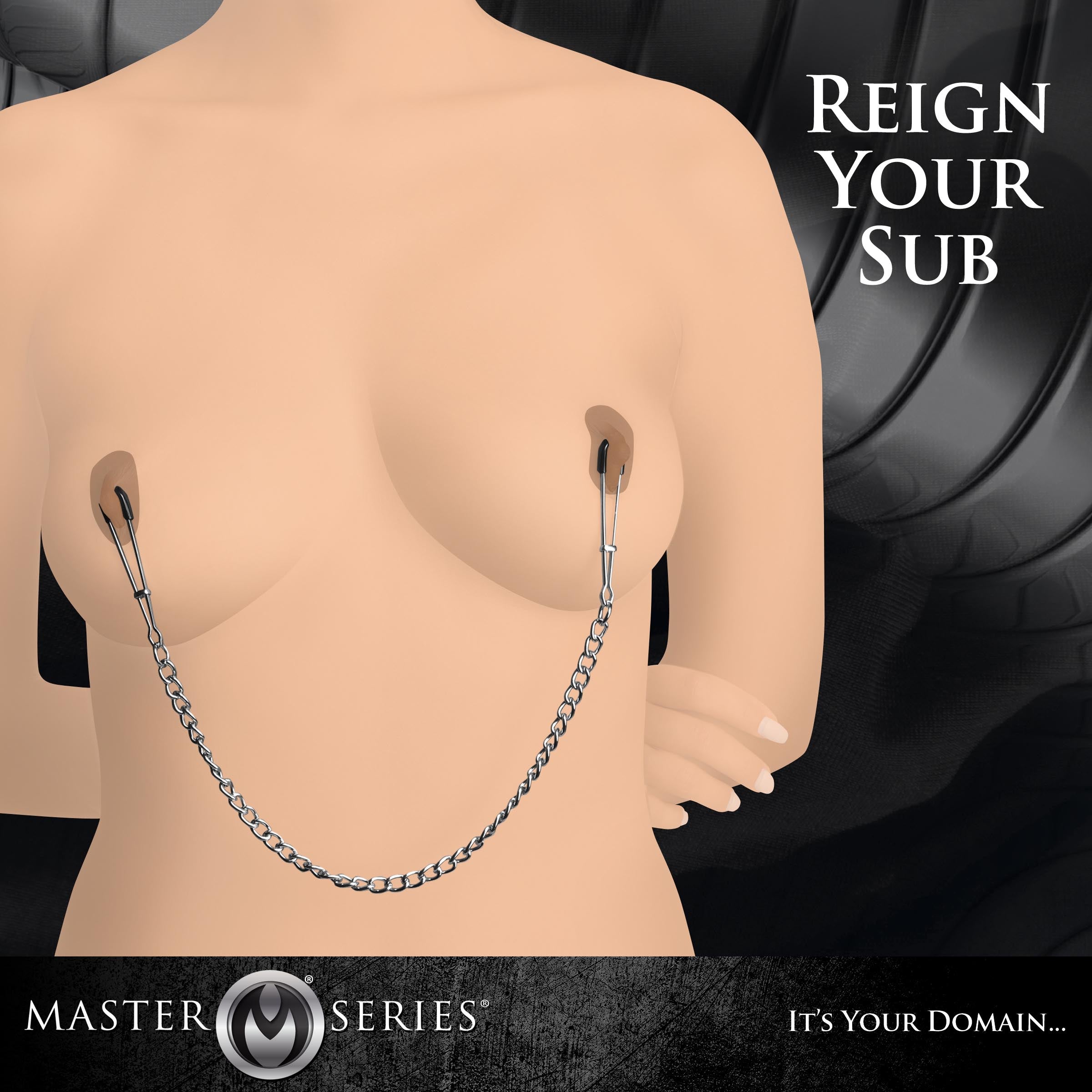 Reign Tweezer Nipple Toys - Grey