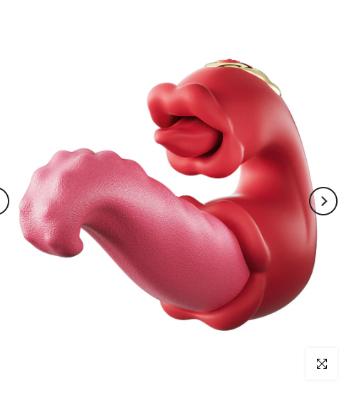 Twin Rose Thrusting G Spot Vibrator - Tongue Teasing & Vibrating Twin Rose Thrusting G Spot Vibrator - Tongue Teasing & Vibrating