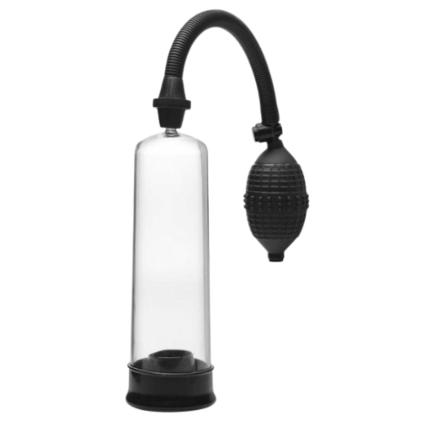 8 Inch Penis Pump with flexible hose and bulb