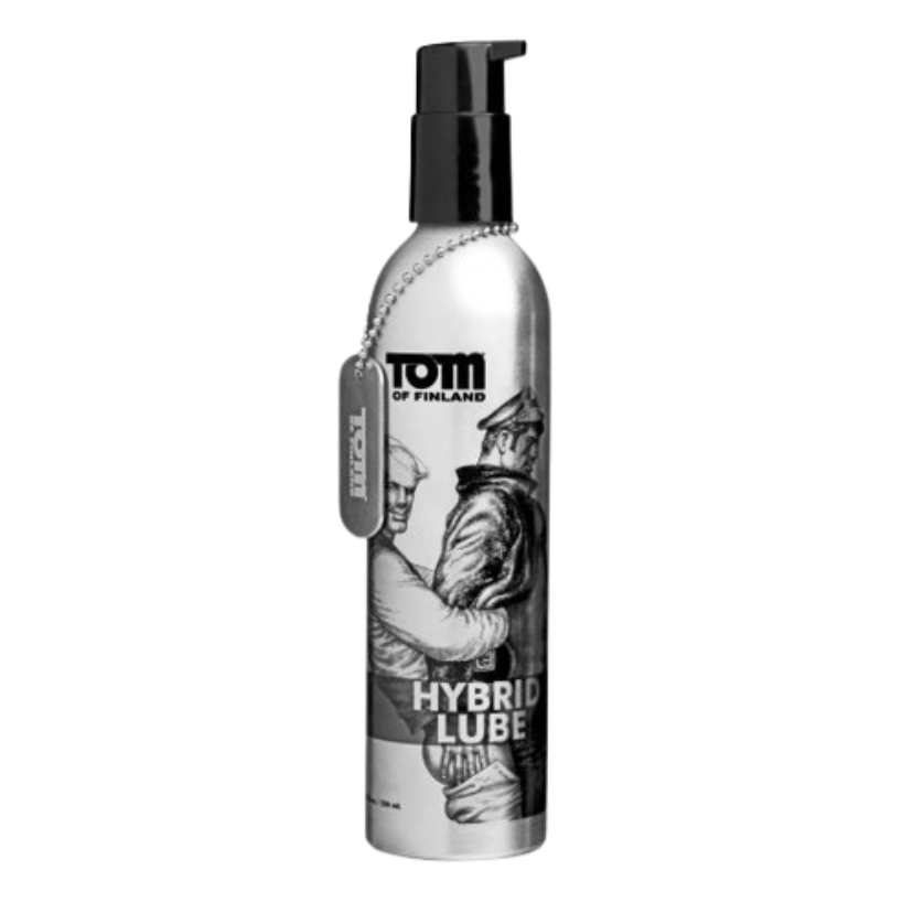 Lube bottle white black numen wellness