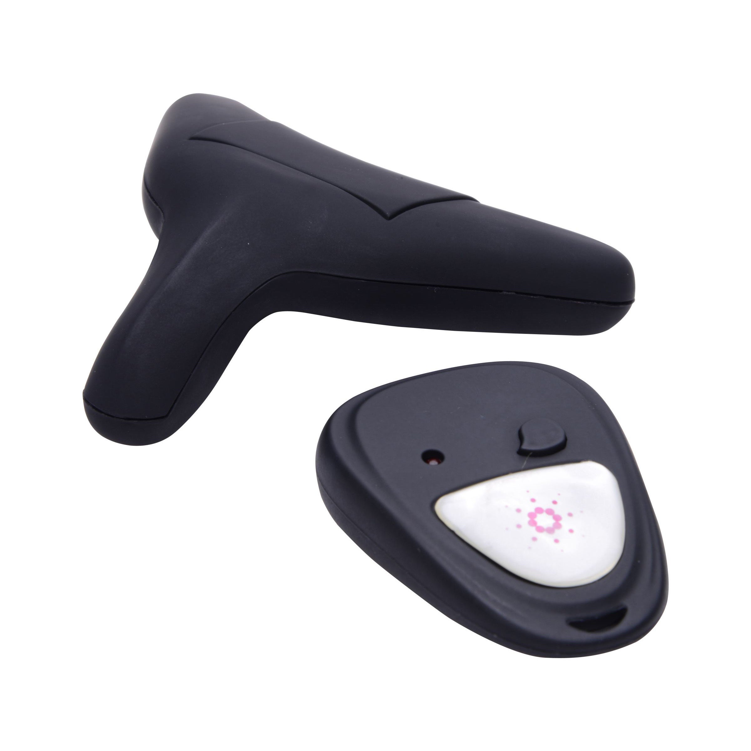 Remote Control Cheeky Style Panty Vibrator - Black