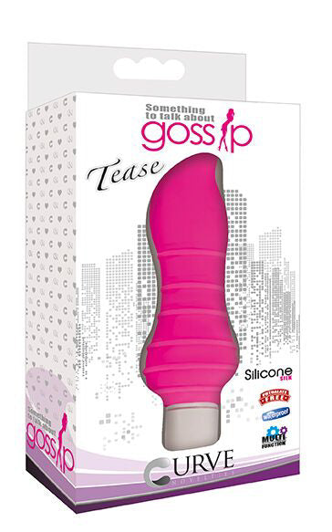 Tease Silicone Bullet Vibrator - Pink
