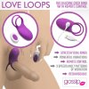 Love Loops cock ring features and usage diagram