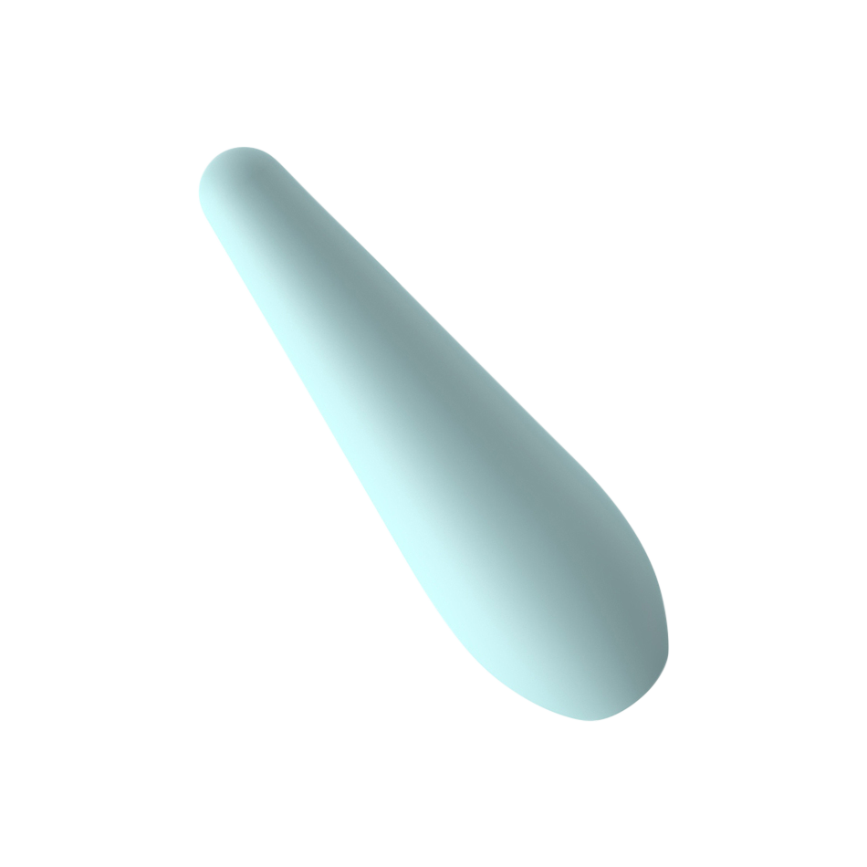 Teal Mini VibratorClitoris Stimulator White Phone Size Female Sex Toy for Adult Numen Wellness