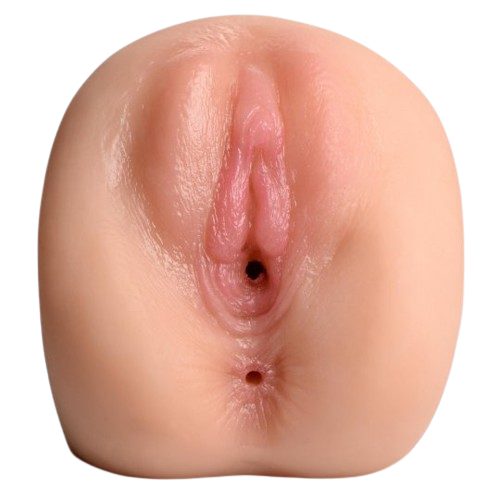 pocket pussy front inside view numen wellness sex toy flesh skin color