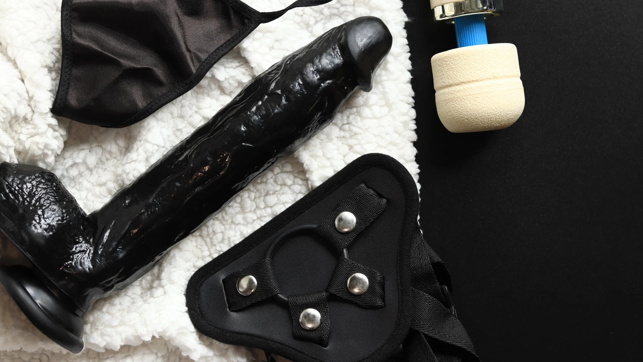 big black dildo wand bdsm bed sex toy numen wellness