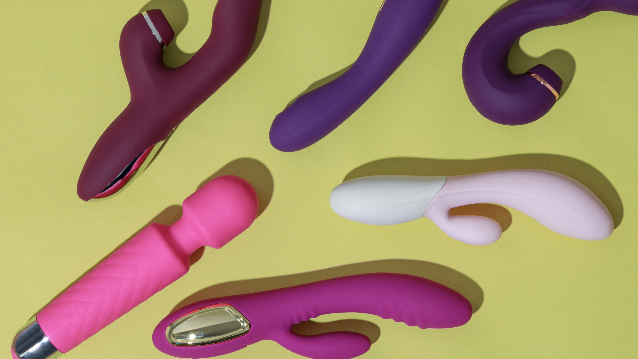 sex toys vibratros green background numen wellness