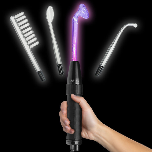 Zeus Twilight Violet Wand Kit - 110V – wand massager, Glass