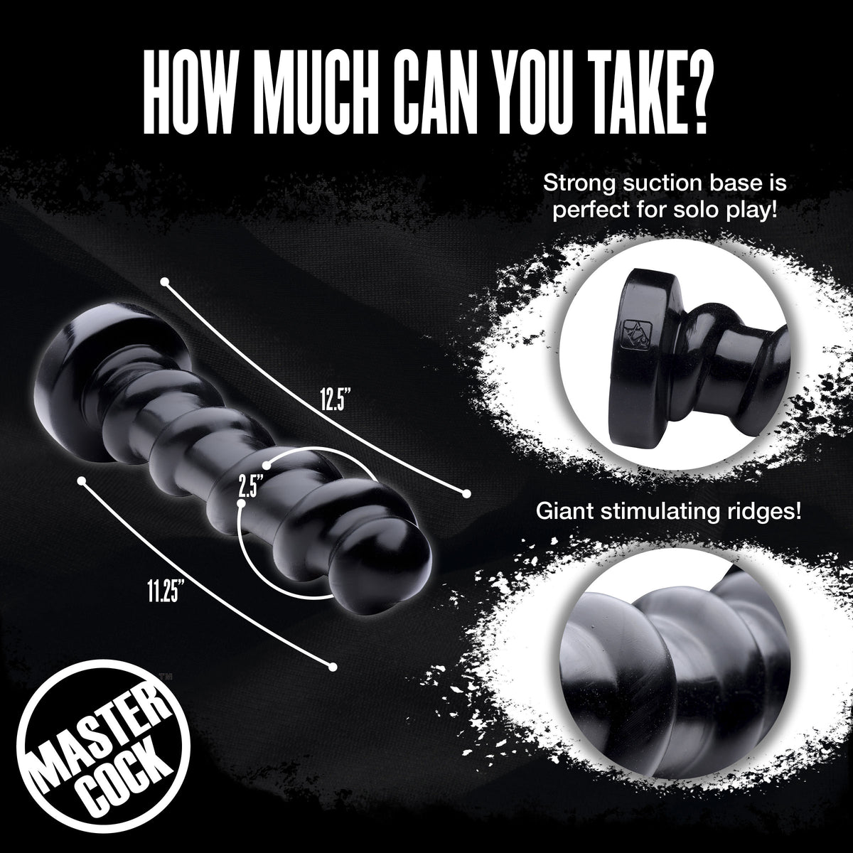 The Screw Giant 12.5 inch Dildo, PVC (view 4)