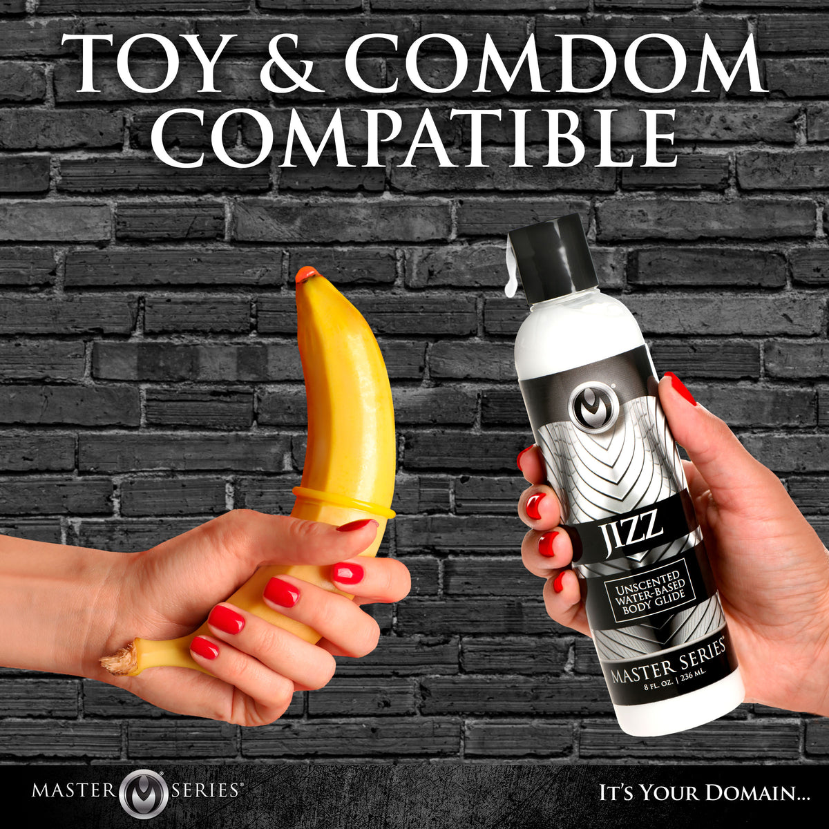 Jizz Unscented Water-Based Lube 8oz – lubricant (view 5)