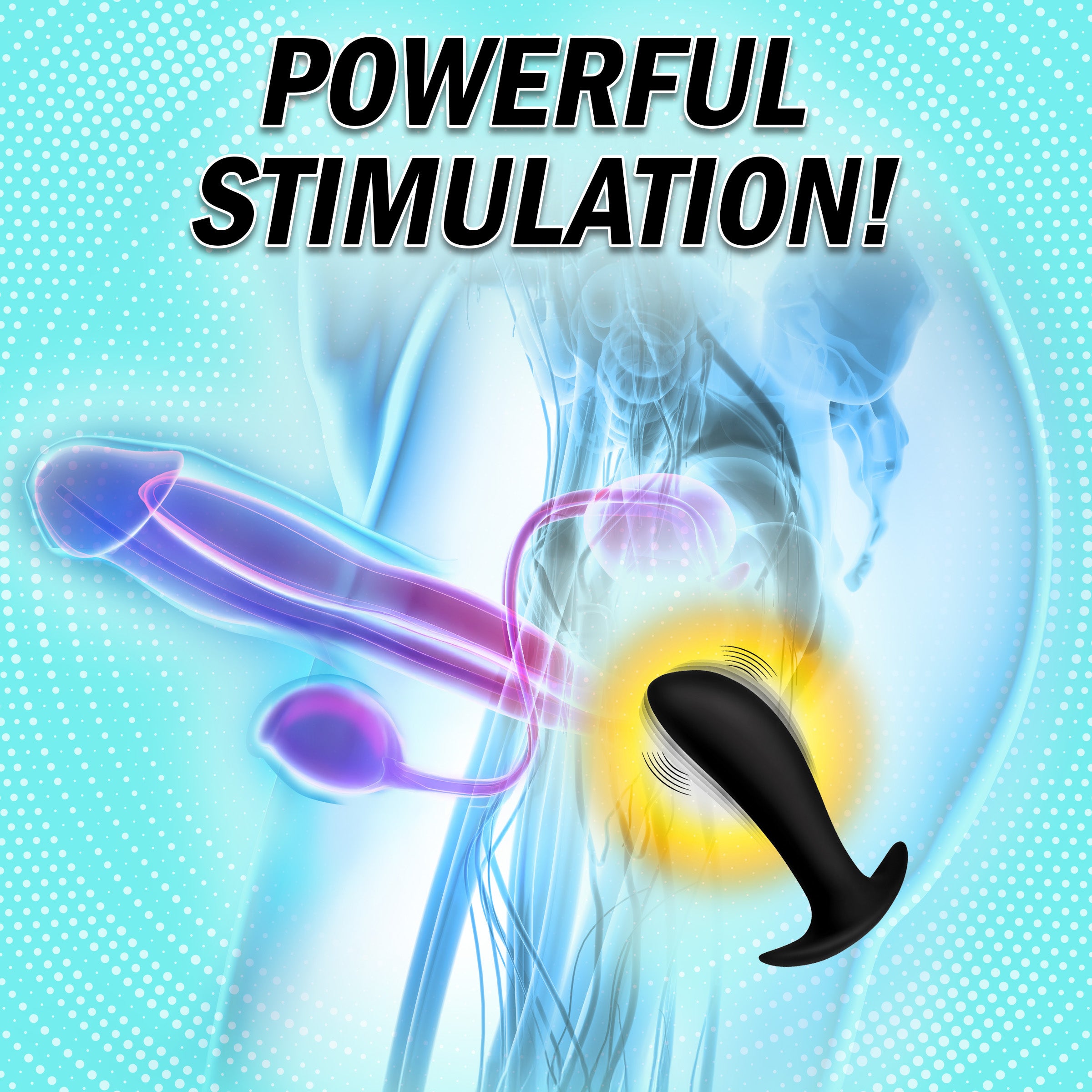 Remote Control Butt Plug - Black