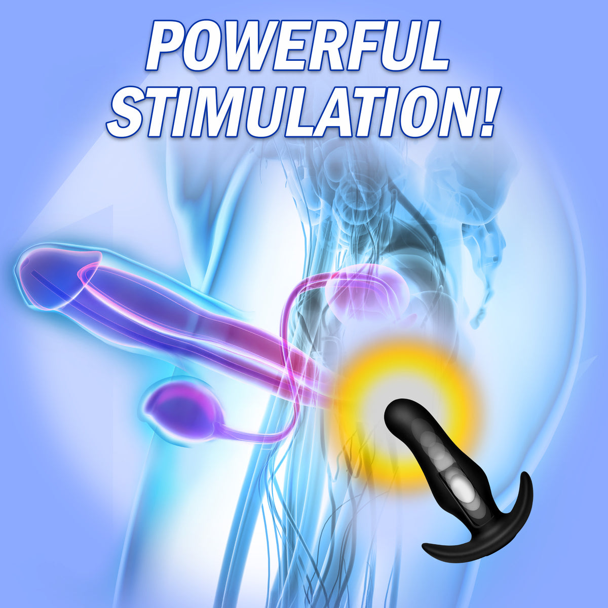Kinetic Thumping 7X Prostate Anal Plug – prostate massager, Silicone (view 5)
