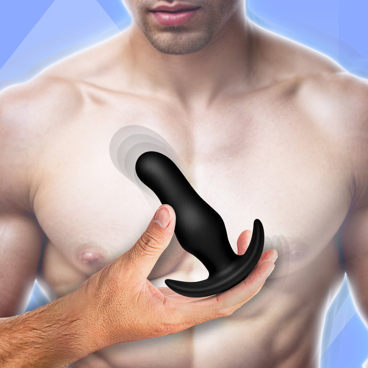 Kinetic Thumping 7X Prostate Anal Plug – prostate massager, Silicone