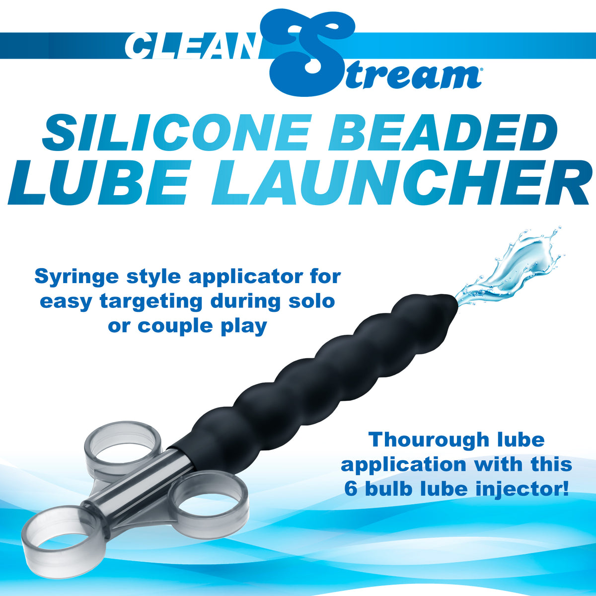 Silicone Beaded Lubricant Launcher (view 2)