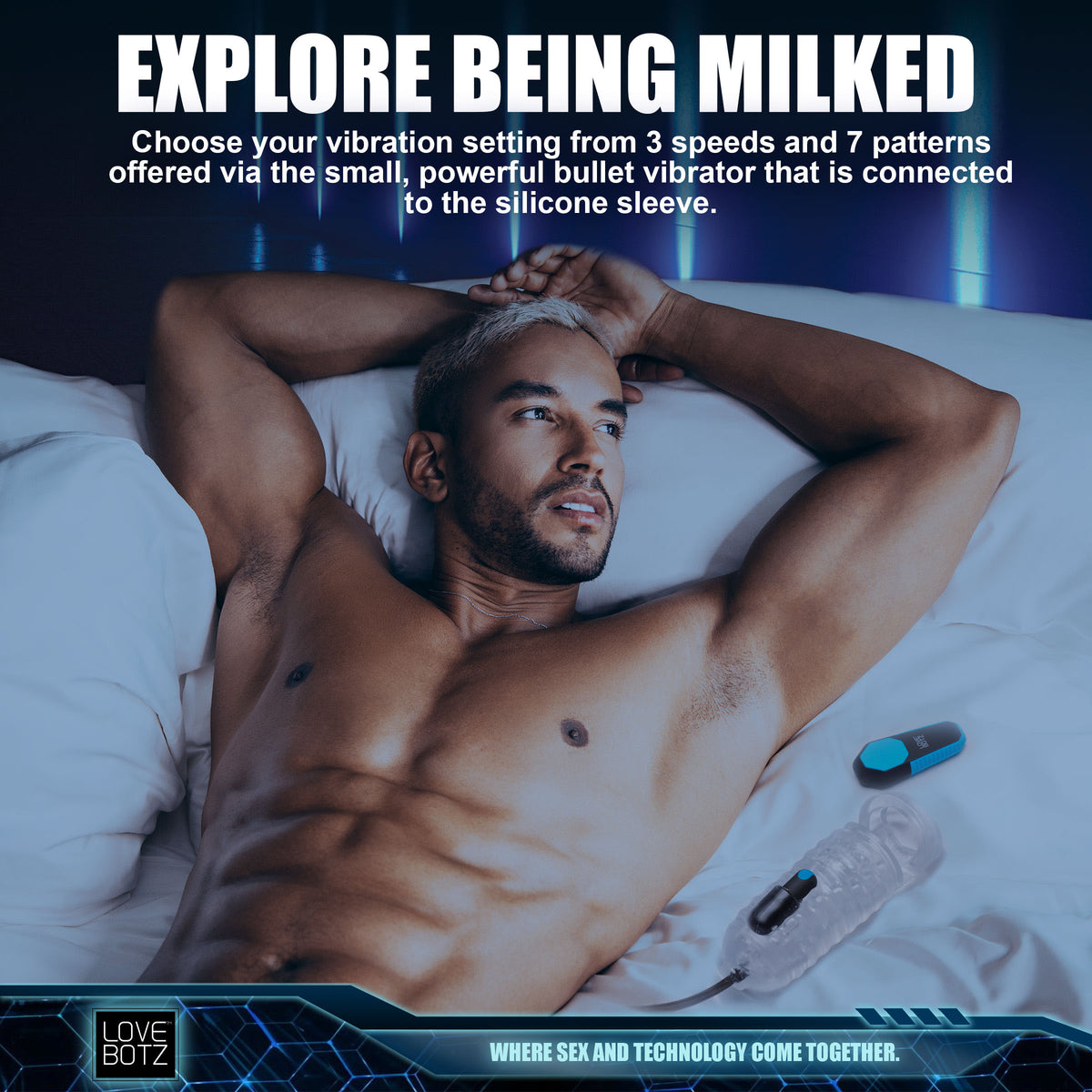 The Milker Pro Edition with Automatic Stroking, Suction and Vibration – masturbator, Silicone (view 3)