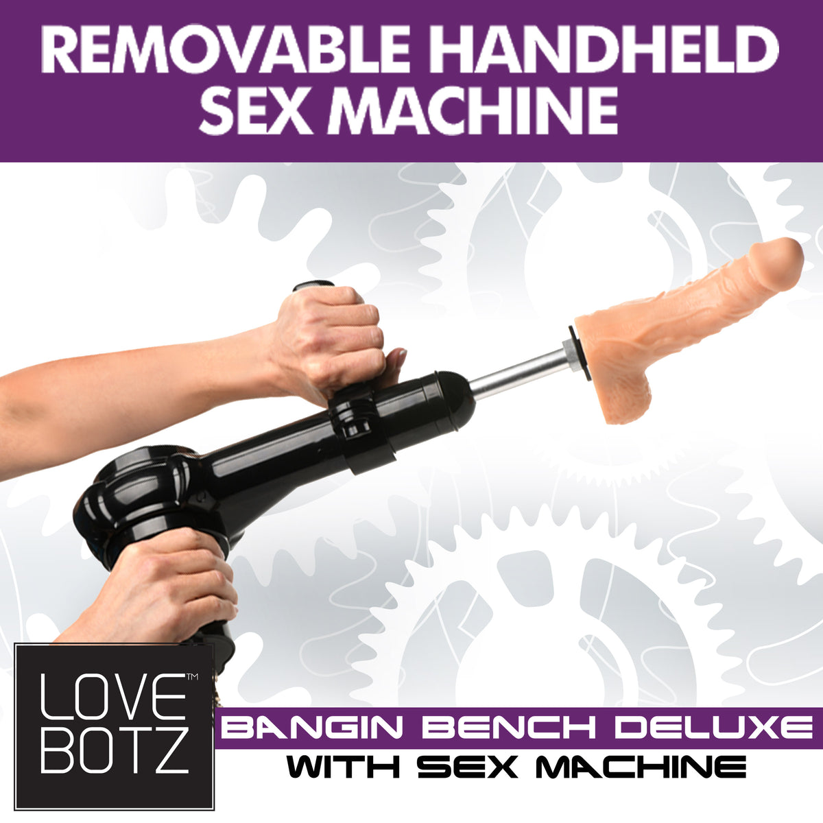Deluxe Bangin Bench with Sex Machine, Metal (view 4)