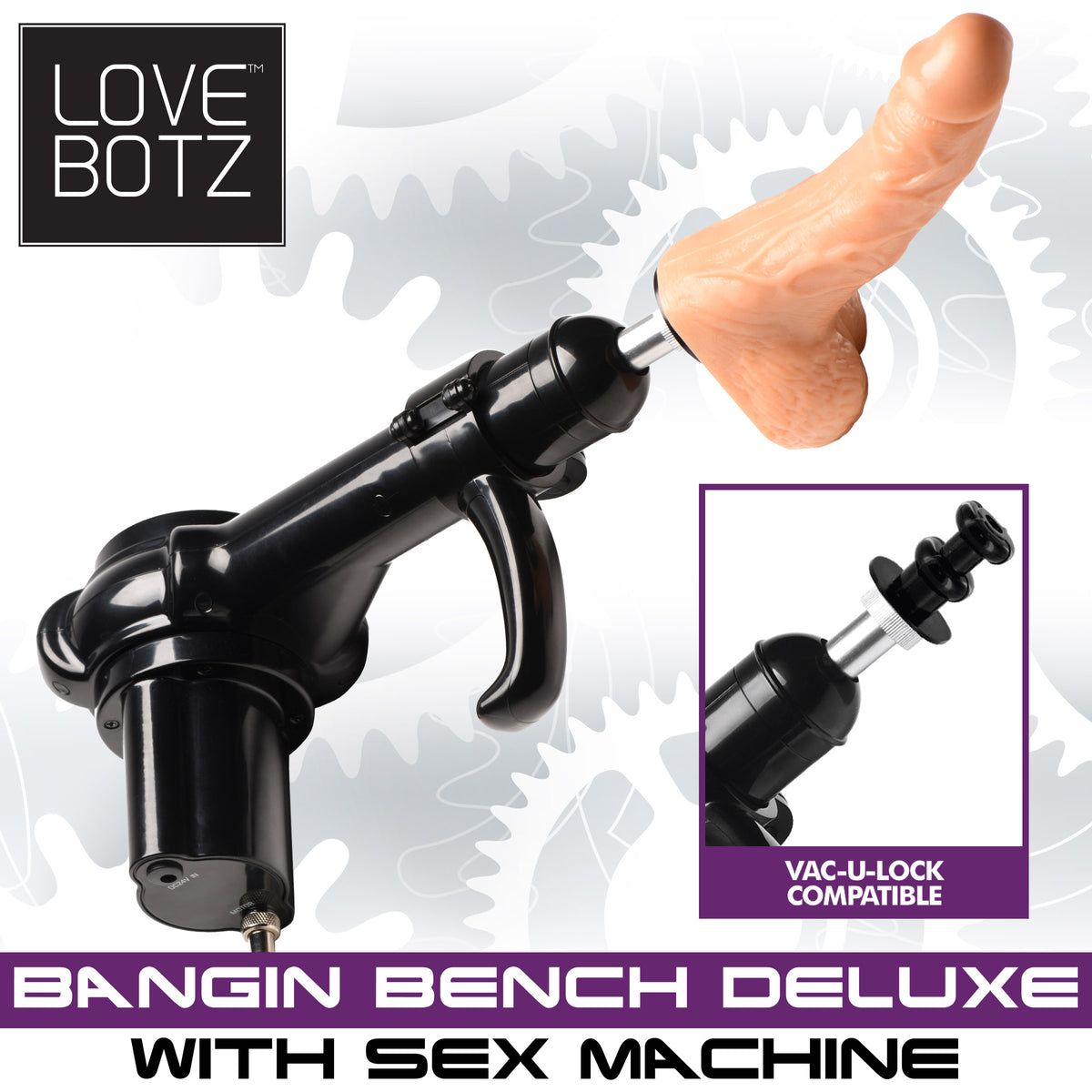 Deluxe Bangin Bench with Sex Machine, Metal (view 5)