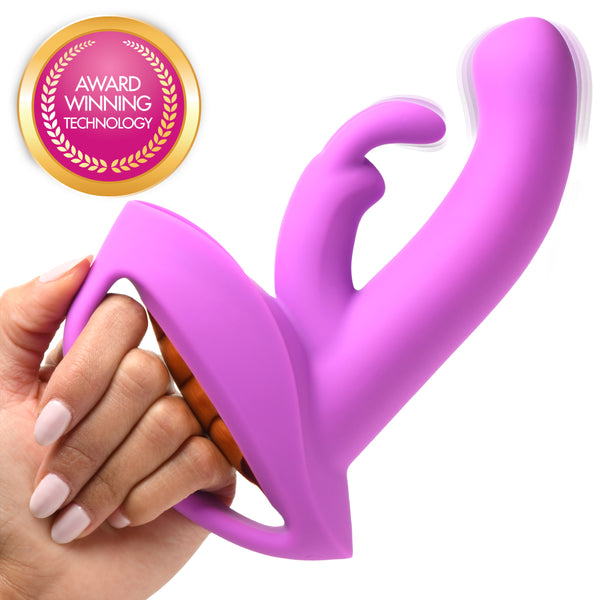12X Come-Hither Rocker Silicone Vibrator – rabbit vibrator, Silicone