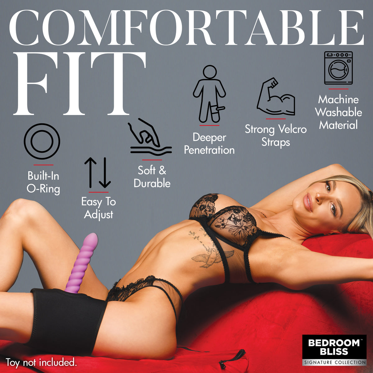 Lover's Thigh Harness – strap-on and harness (view 5)