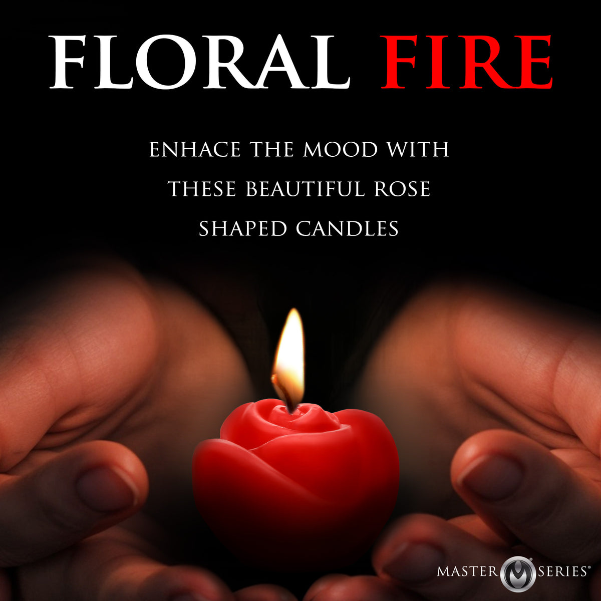 Fire Garden 3pc Rose Candle Set (view 5)