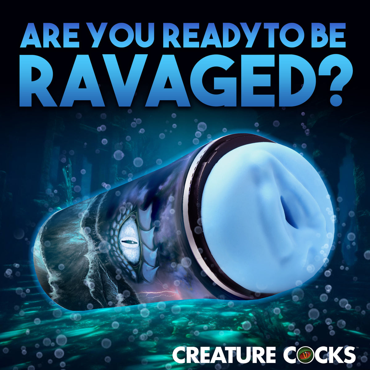 Pussidon Sea Monster Stroker – masturbator, Silicone (view 3)