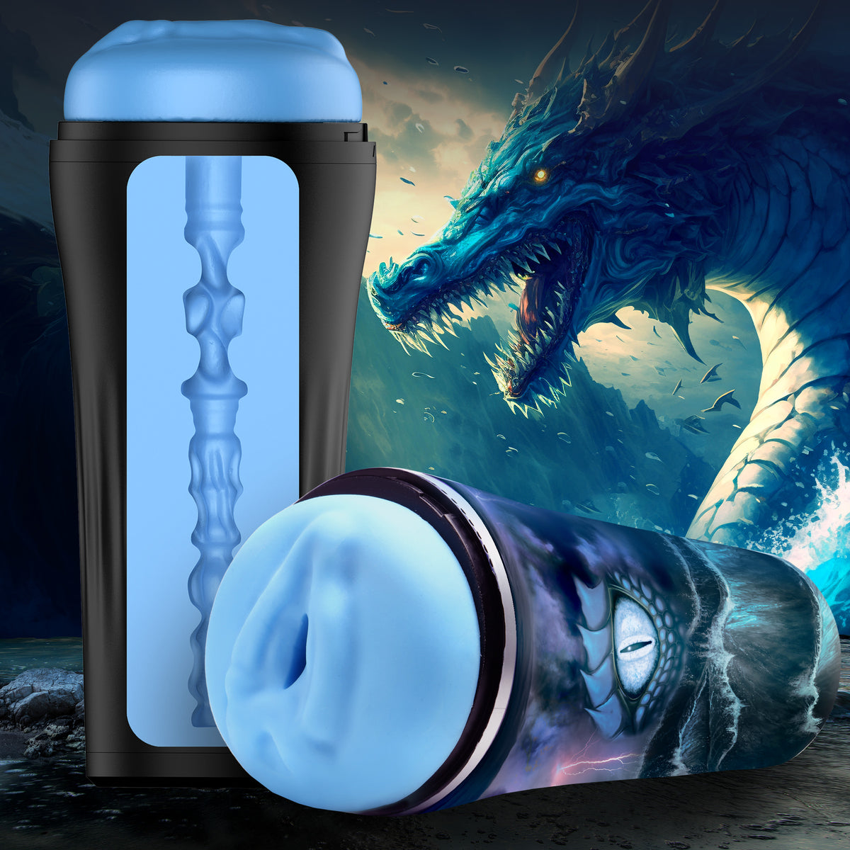 Pussidon Sea Monster Stroker – masturbator, Silicone