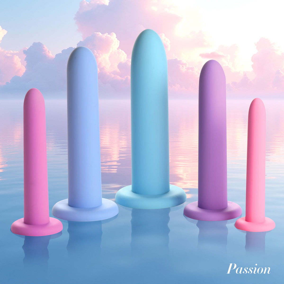 Silicone Pelvic Kegel Exerciser Set, Silicone