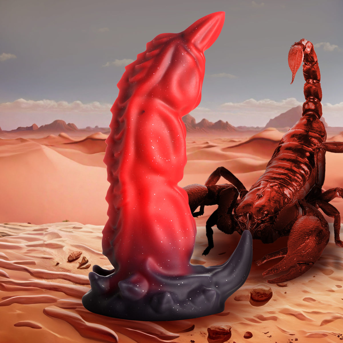 King Scorpion Silicone Dildo, Silicone
