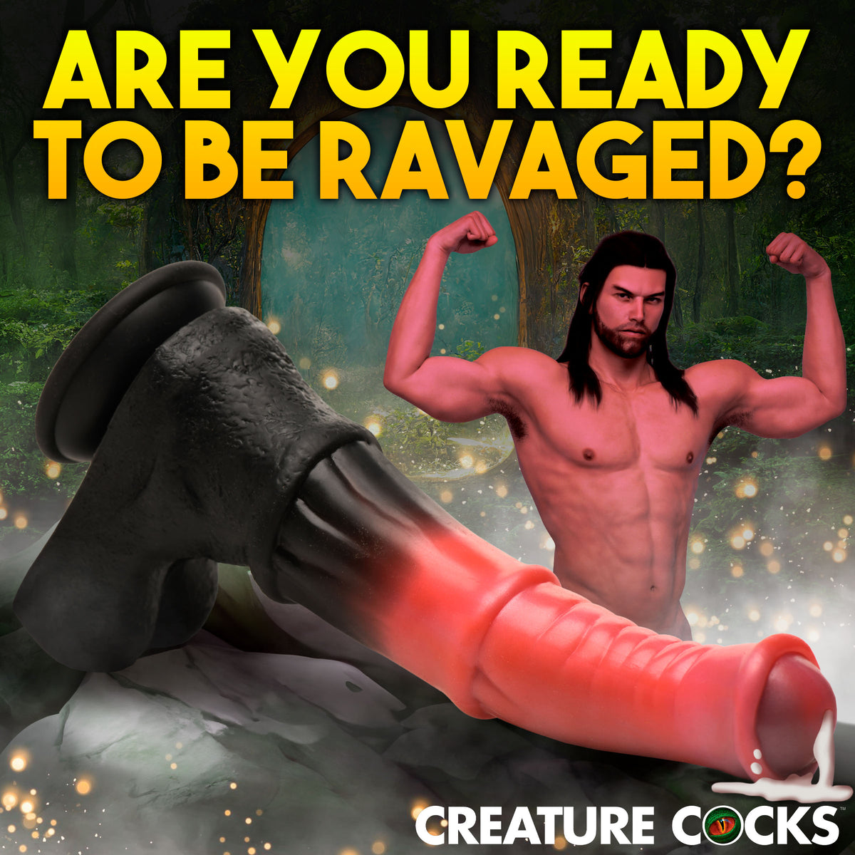 Centaur Explosion Squirting Silicone Dildo, Silicone (view 3)