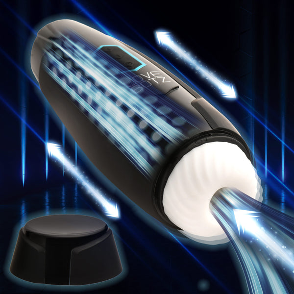 The Milker Max Thrusting and Vibrating Masturbator, Silicone