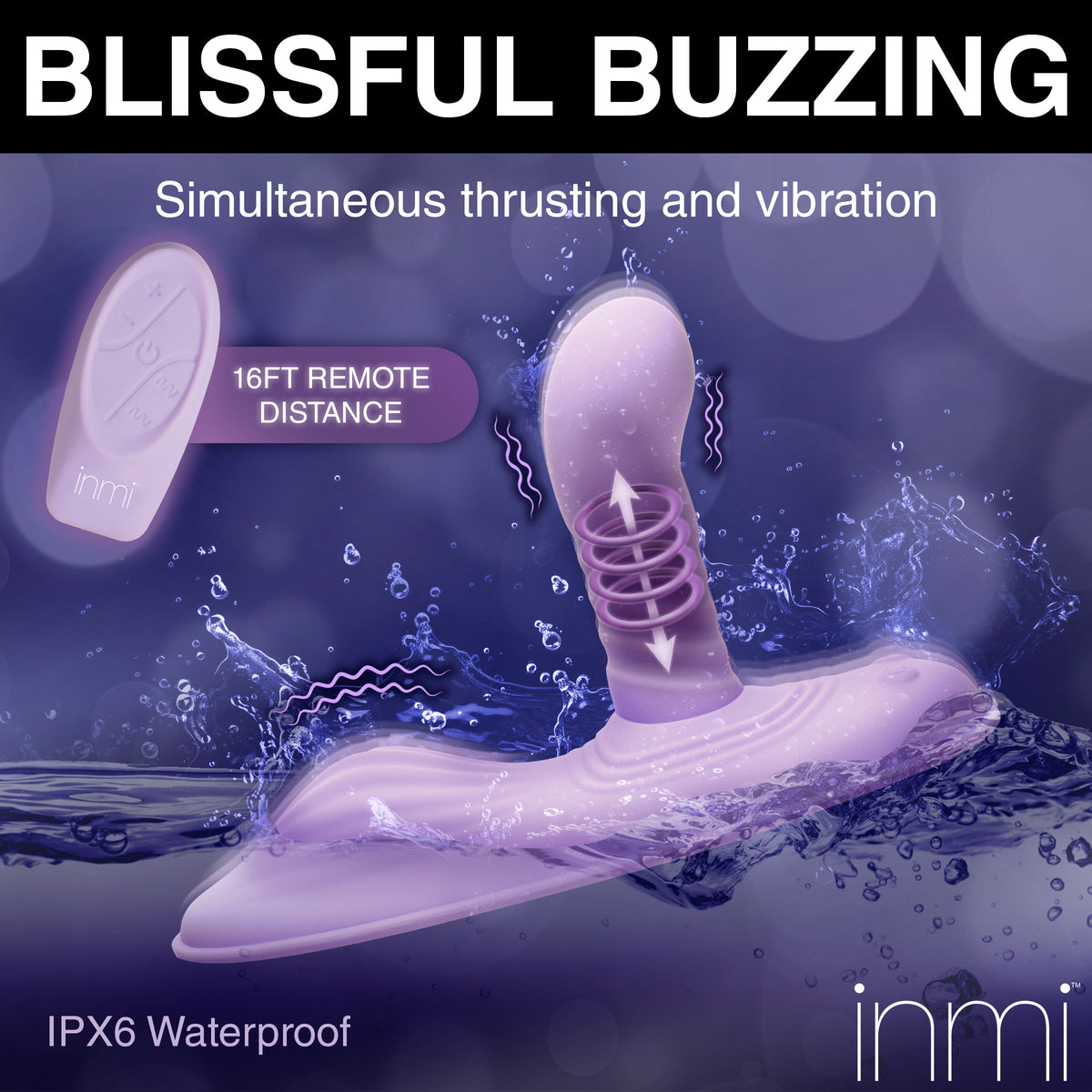 Thrust n' Grind Thrusting and Vibrating Silicone Sex Grinder – vibrator, Silicone (view 5)